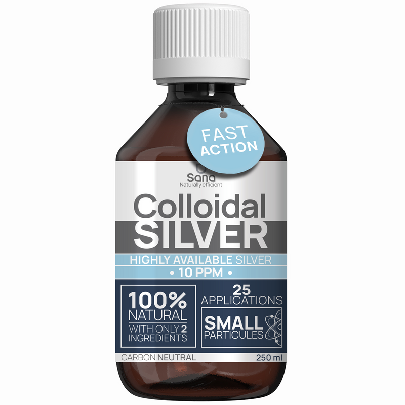 Load image into Gallery viewer, Sana Colloidal Silver 10 PPM 250mL
