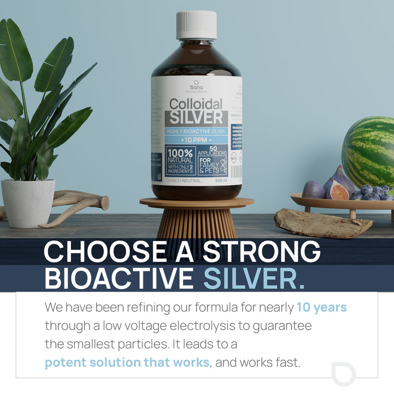 Load image into Gallery viewer, Sana Colloidal Silver 10 PPM 250mL
