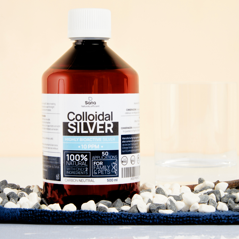 Load image into Gallery viewer, Sana Colloidal Silver 10 PPM 500mL
